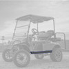 E-Z-GO TXT/Express S4/Cushman Hauler Pro/Hauler 800 Golf Cart Rocker Panel Set, 18-202