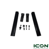 AS4 DOT Approved Clear Street Legal Windshield for ICON Golf Carts, WS-702-IC, 3.02.012.000545, 3.204.02000035
