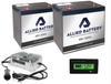 Allied Lithium Battery Set 2 X 48V - 30AMP (60AMP Total) for EZ-GO 48V Golf Carts Includes Lithium Charger
