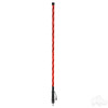 LED Whip Light Stick 4' RGB Wrapped with remote Control Color Golf Cart (LGT-028)