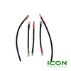 ICON (6) 8-Volt Golf Cart Battery Cables, BTRY-703-IC, 2.03.001.000152, 2.06.001.000021, 2.03.001.000150, 2.06.001.000019