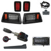Standard LED Adjustable Light Kit for Yamaha G14-G22 Golf Cart, LGT-603LT2B1