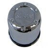 RHOX Chrome Plastic 2.65" Center Cap, TIR-909R