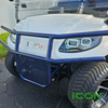Dark Blue Steel Brush Guard for ICON i20, i40, i60, i80 Non-Lifted Golf Cart Models, BRG-702-IC-DB, 2.08.001.000074