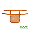 Orange Steel Brush Guard for ICON i20, i40, i60, i80 Non-Lifted Golf Cart Models, BRG-702-IC-OG, 2.08.001.000071