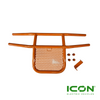 Orange Steel Brush Guard for ICON i20, i40, i60, i80 Non-Lifted Golf Cart Models, BRG-702-IC-OG, 2.08.001.000071