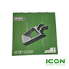 Heavy Duty Steel Side Step Nerf Bars for i40L, i40FL or i60L ICON Golf Cart Years 2022-2025 (Lifted) (Does Not Fit EPIC), NB-703-IC, 2.08.005.000012