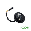 Round Tail Light for ICON Golf Carts, LIGHT-713-IC, 3.03.001.000009