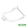 Rear Transaxle Bend Pipe Frame (B) for ICON Golf Carts with Electric Brakes, SUS-750-IC, 2.01.004.210131, 2.03.103.100073