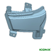 Passenger Side (Right) Front Headlight Assembly for ICON i20X, i40X, i60X Golf Carts, LIGHT-602-IX, 3208059485
