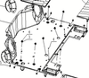 Front Floor for EPIC E40FX, E60FX Golf Carts, BD-EPFX533, 3401015039