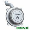 One-Button Start Key for ICON i20X, i40X, i40FX, i60LX Golf Carts, KS-401-IX, 3210080049