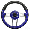 Aviator 4 Blue Steering Wheel 13" Diameter with Hub, ACC-SW123-HUB