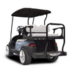 MadJax Genesis 300 with Standard White Aluminum Rear Flip Seat - Club Car Precedent 2004-Up, 01-041-201S