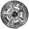 Wheel Cover 10" Rally Classic, Chrome, 03-078