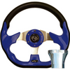 Blue Racer Steering Wheel Kit Club Car Precedent 2004-Up Golf Cart, 06-075