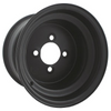 10x7 Black Steel Wheel (3:4 Offset), 10330