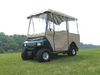 Beige 4-sided 4-Passenger Enclosure - 80 Tops (Universal Golf Cart Fit), 10779