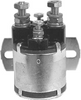 Solenoid, 24-volt, 4 terminal, Silver, 1143, 72-501-24