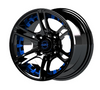 Blue Inserts for Mirage 14x7 Wheel, 19-073-BLU