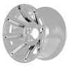 Silver Inserts for Avenger 12x7 Wheel, 19-082-SIL