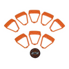 Orange Inserts for GTW Nemesis 12x7 Wheel, 19-098-ORG