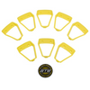 Yellow Inserts for GTW Nemesis 12x7 Wheel, 19-098-YEL