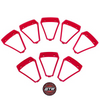 Red Inserts for GTW Nemesis 14x7 Wheel, 19-099-RED
