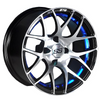 GTW Pursuit 12x7 Blue Wheel, 19-104