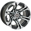 GTW Specter 12x7 Machined Black Wheel, 19-151