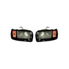 Headlight Set Only Black Club Car 1982-2005 DS, 28136
