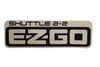 Ezgo 2 + 2 shuttle decal, 31660