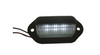 License Plate Light: Black with White LED Diodes (Universal Golf Cart Fit), 31762