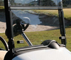 Clear E-Z-GO RXV Golf Cart Folding Windshield - 1/4 (2008-Up), 35239