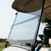 Clear Folding Windshield 3/16" Thick Acrylic With Factory Tops Yamaha G29/Drive Golf Cart, 6024