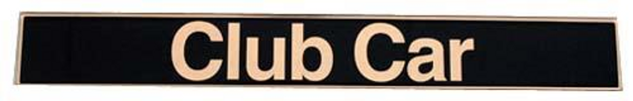 Club Car DS Name Plate (1982-2004), 6323, 1014148-01