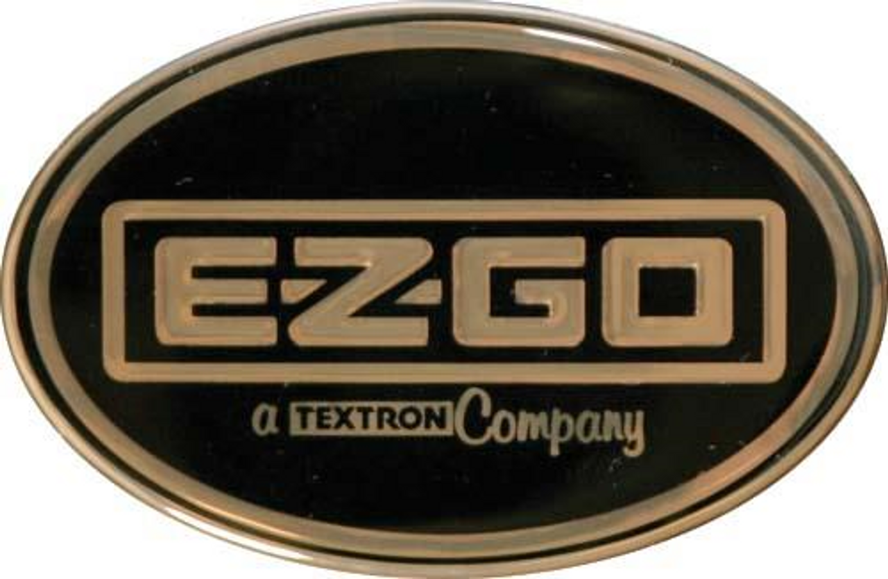 E-Z-GO ST350 Gas Black / Gold Nameplate (1996+), 6435, 71289G01