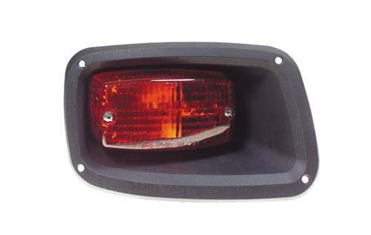 Passenger side - Halogen Taillight Mounted In Injection Molded Bezel, 9253