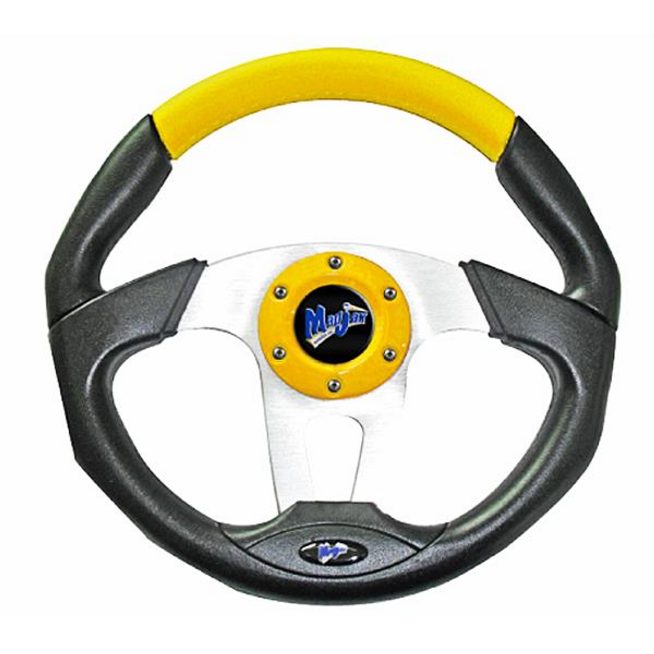 MadJax Black & Yellow Transformer Steering Wheel, MJTRANSFORMERY