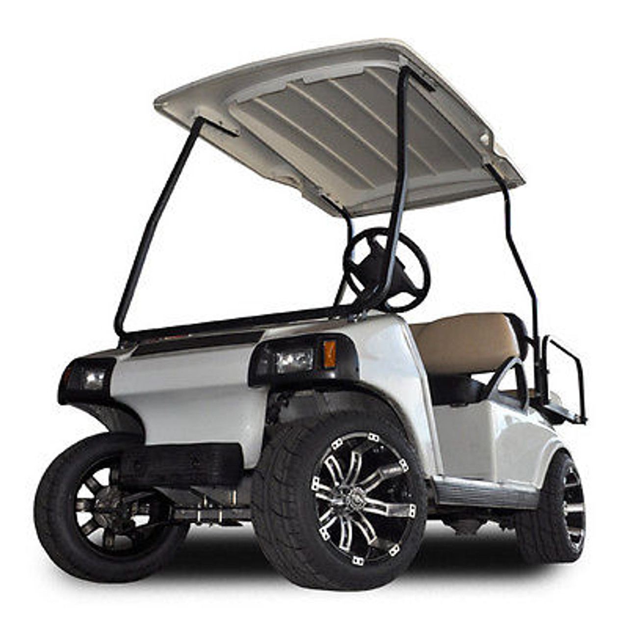 2009 Club Car DS Golf Cart New Batteries Lifted, Journey Golf Carts