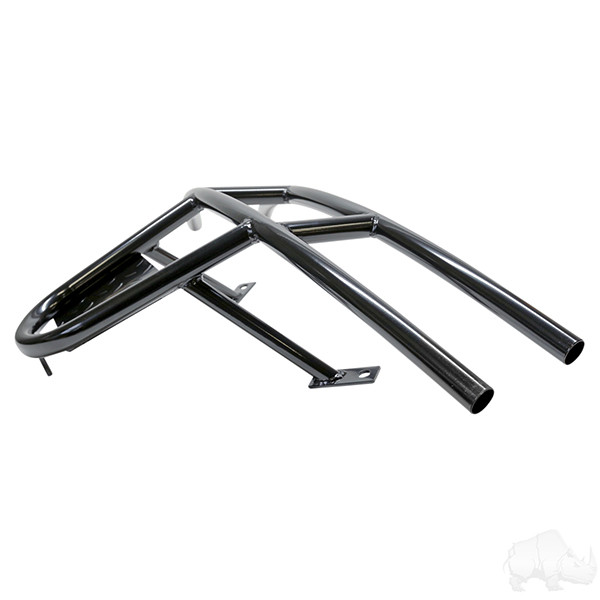 EZGO RXV Golf Cart RHOX Brush Guard Black Powder Coat Steel Front 2016+