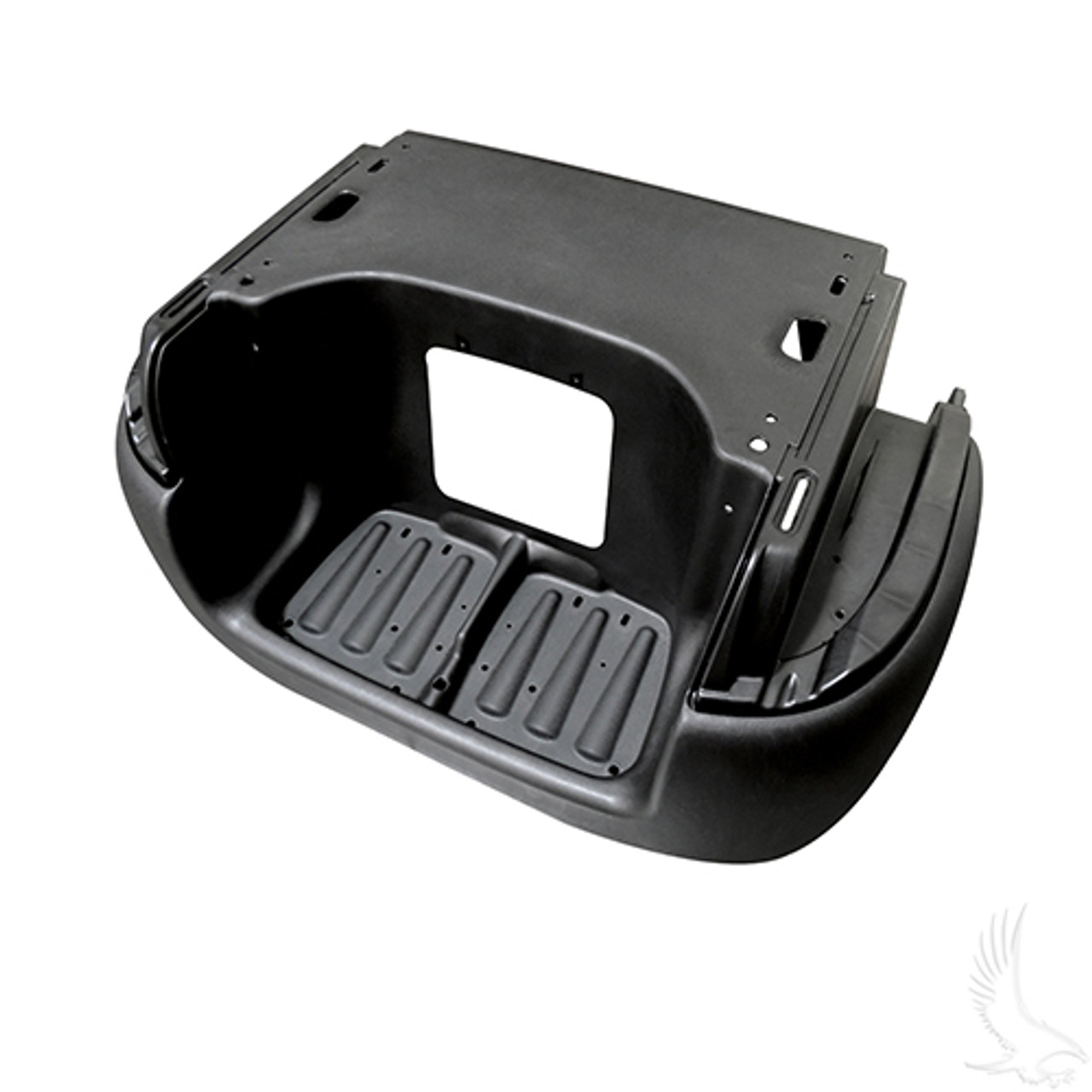 Club Car Precedent Golf Cart Rear Underbody (Black), BP-0092, 102279104