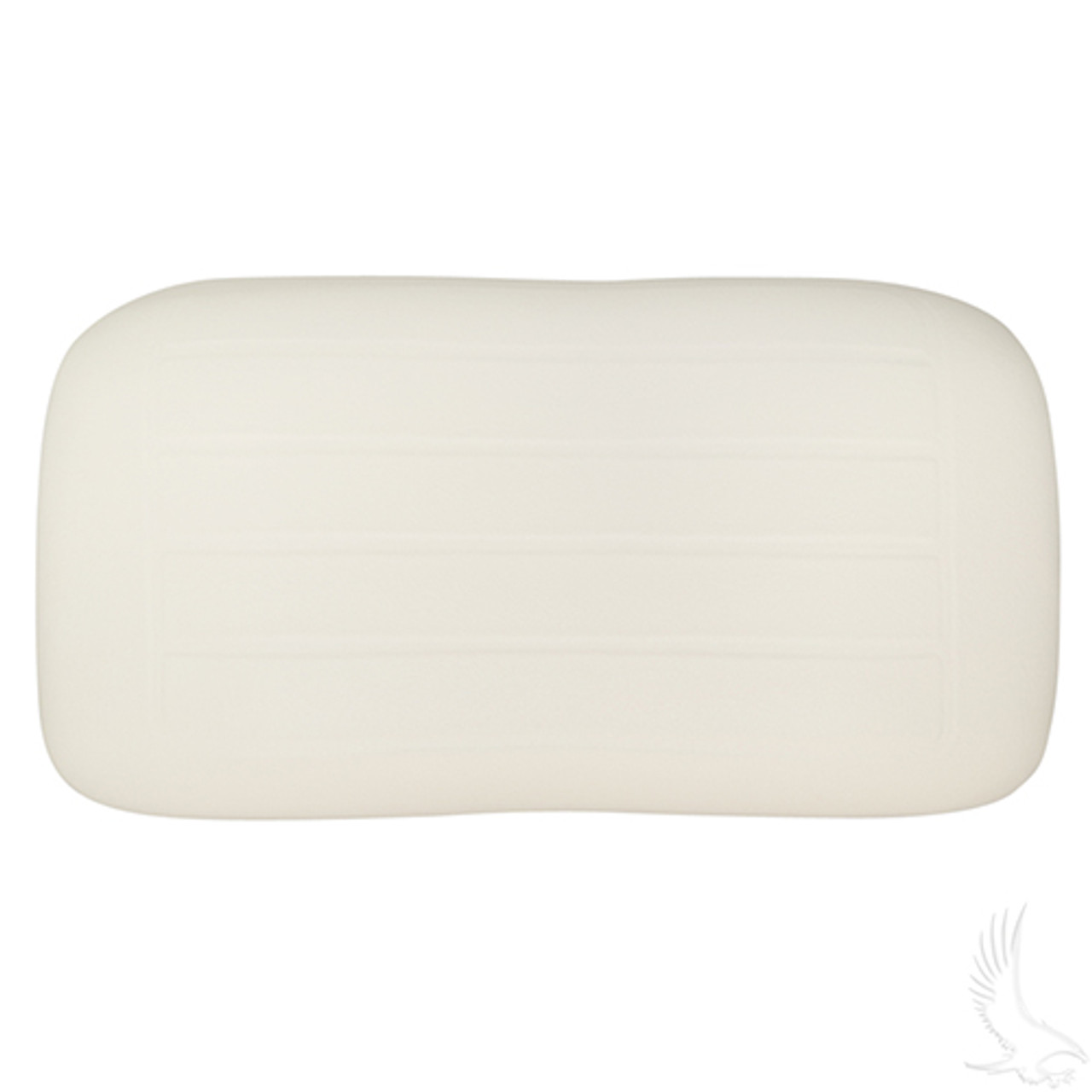 Seat Back Assembly, Ivory, Yamaha G9, G14, G16, G19, G20, G22, SEAT-1203A, JN3-K8402-00-00 Dimensions: 18.63 x 10.75