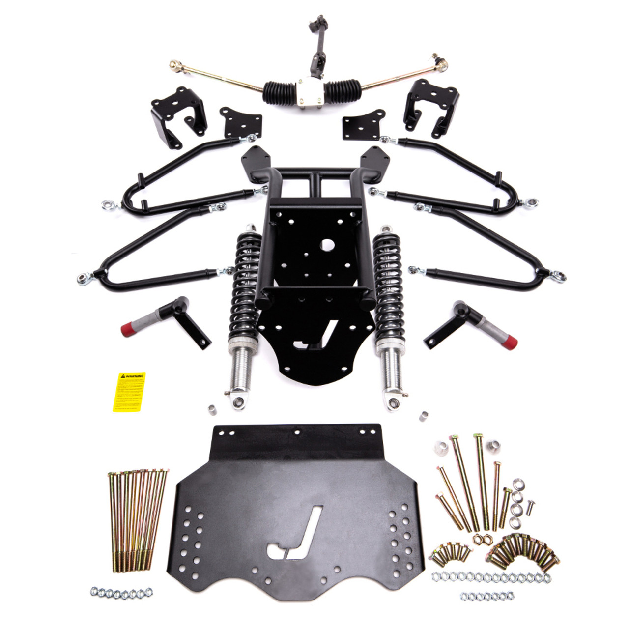 Jakes Long Arm Travel Lift Kit for E-Z-GO T48 Electric Golf Cart (2013-Up), 16-6239