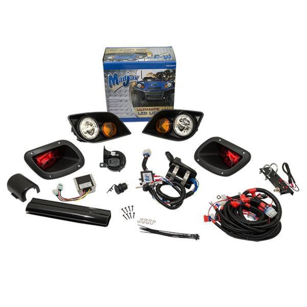 LED Ultimate Plus Light Kit for E-Z-GO S4 Golf Cart (Years 2015-Up), 02-059