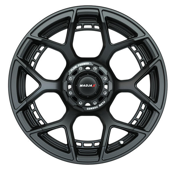 15" MadJax Flow Form Evolution Golf Cart Wheel (Matte Black) (19262)
