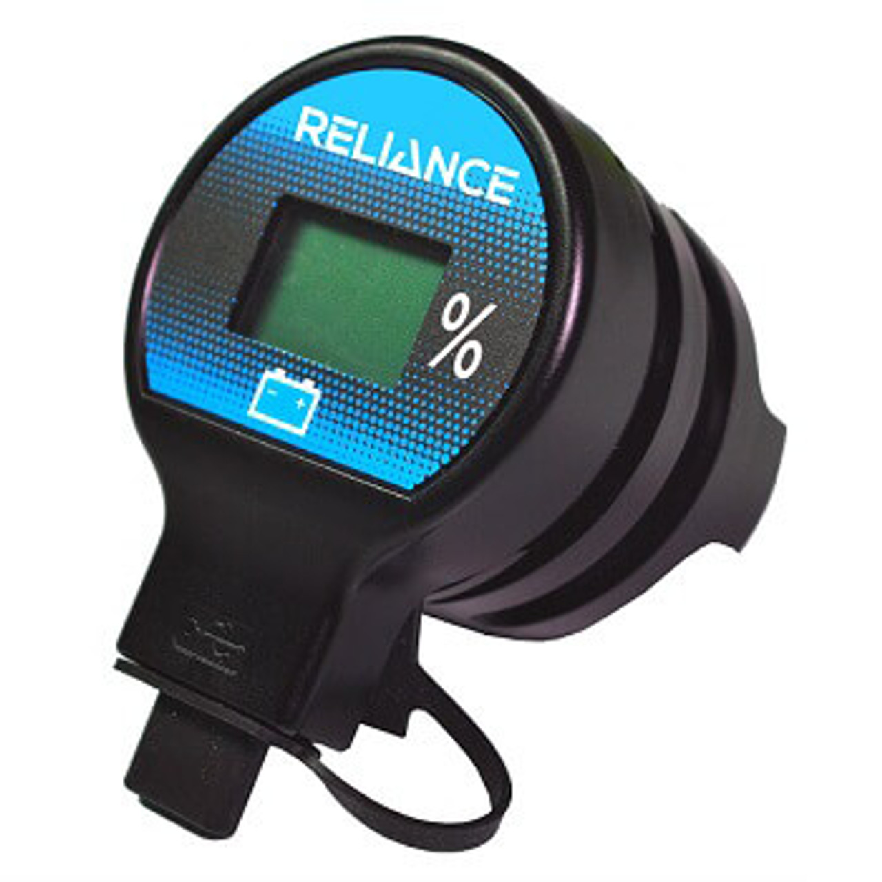 Reliance 48v Solid State Golf Cart Battery Meter and USB Charger, 13-042