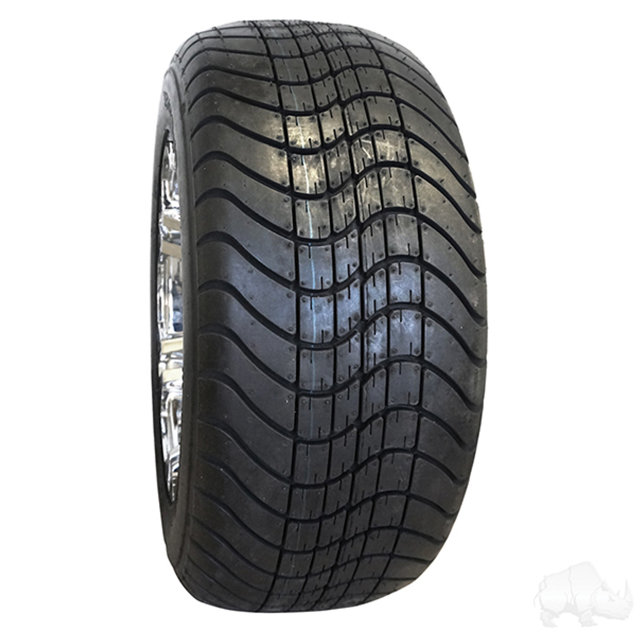 RHOX 215/50-12" Golf Cart Low Profile Tire (20.5" Tall, DOT, 4 Ply), TIR-344