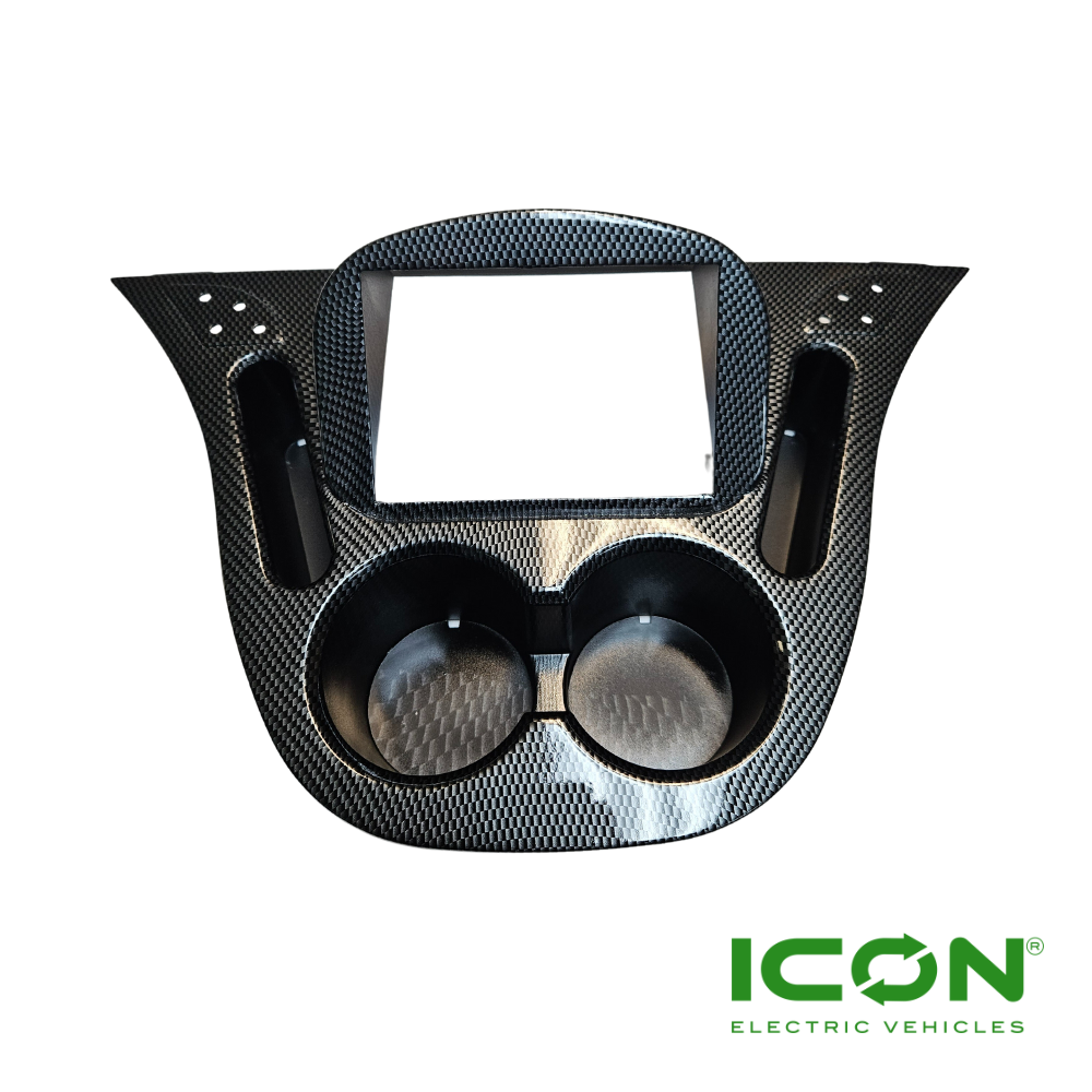 CarbonFiber Dashboard Assembly for ICON Golf Carts (Fits ALL Models 2019Up), DSH702IC