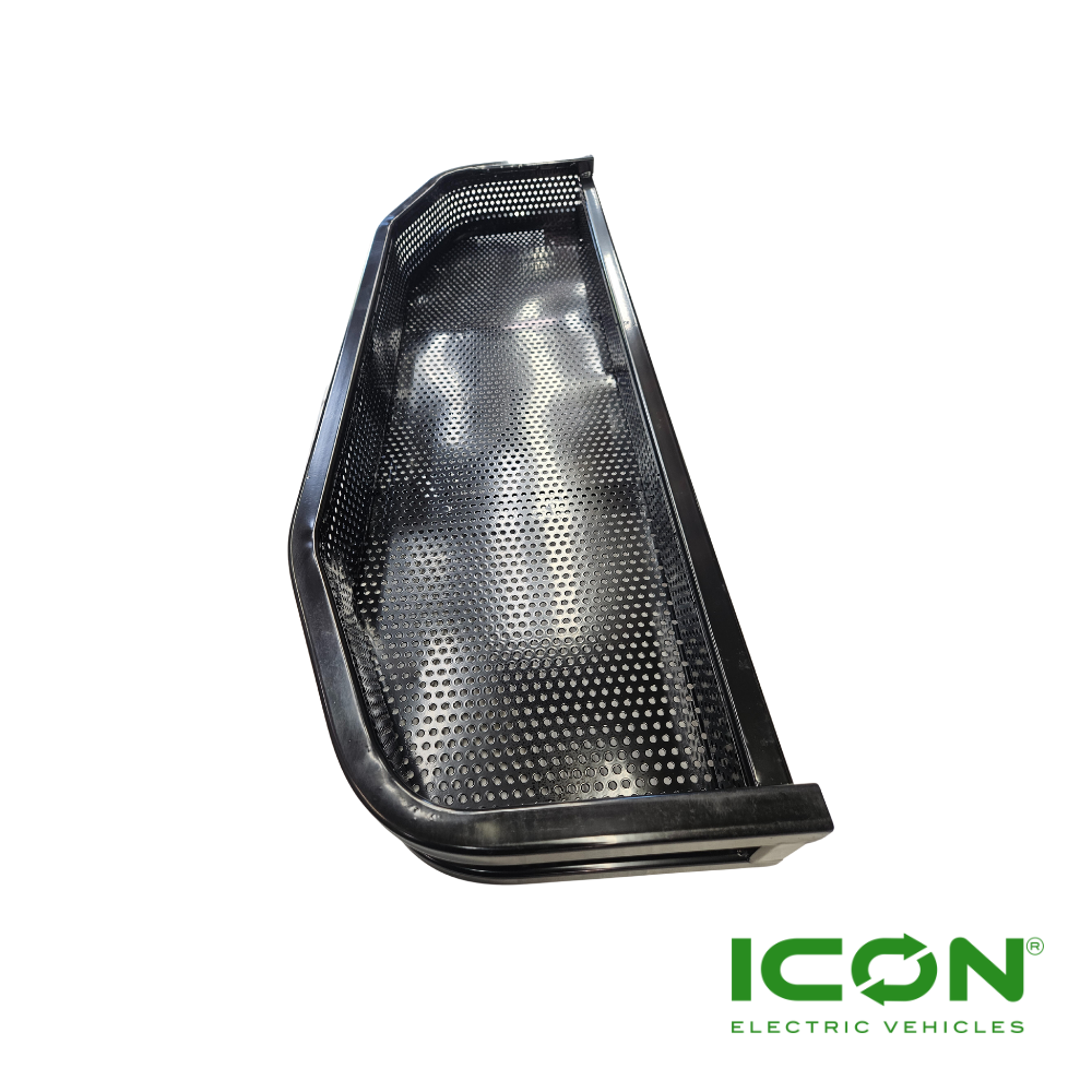 Front Clay Basket for ICON EV and ICON Gas Golf Carts (Does NOT Fit ICON X), ACS-704-IC, 2.01.004.010022, 2.03.102.100006, 2.01.004.010094, 2.03.101.100106